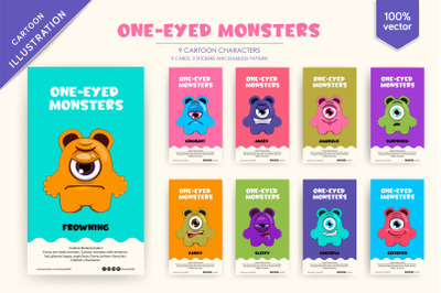 9 Funny One-eyed monsters