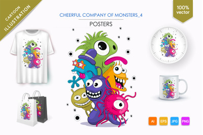 Cheerful company of monsters_4