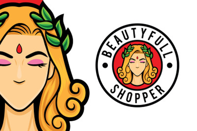 Beautyfull Fashion Store Logo Template