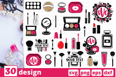 Makeup tools SVG Bundle