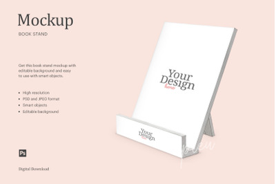 Book Stand Mockup