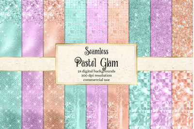 Pastel Glam Digital Paper