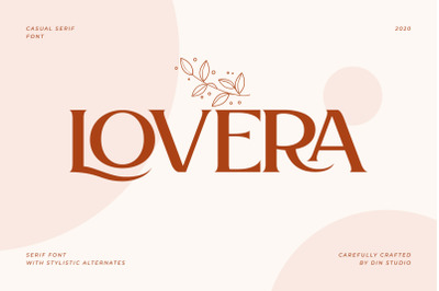 Lovera-Elegant Serif Font