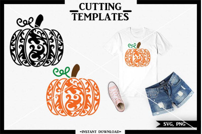 Halloween Pumpkin SVG, Fall, Silhouette, Cricut, Cameo, SVG