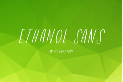 Ethanol Sans Font