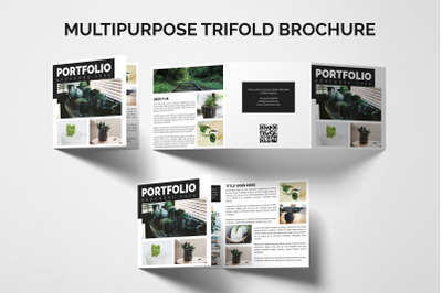 Multipurpose Trifold Brochure Template | Portfolio Brochure