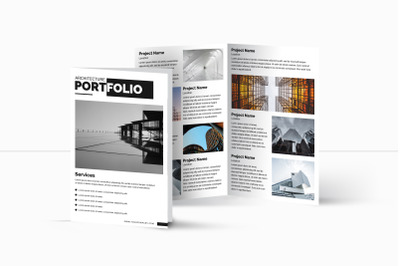 Architecture bifold Brochure | Multipurpose Bifold Brochure