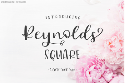 Reynolds Square Font Duo