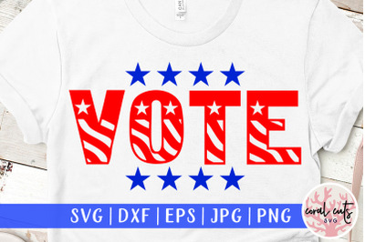 Vote - US Election SVG EPS DXF PNG