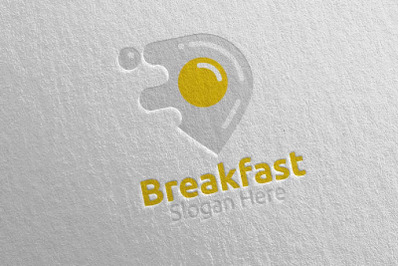 Breakfast Fast Food Delivery Logo 8