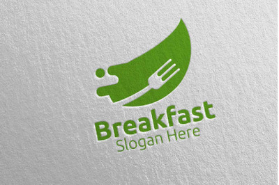 Breakfast Fast Food Delivery Logo 11