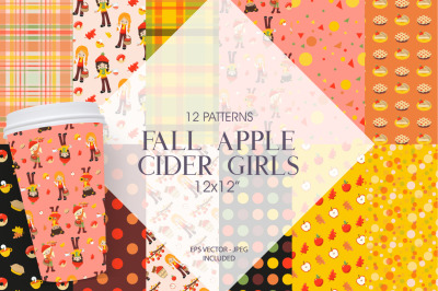 Fall Apple Cider Girls