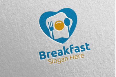 Fast Food Breakfast Delivery Logo 13