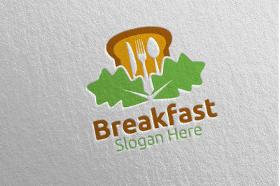 Fast Food Breakfast Delivery Logo 15