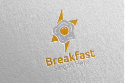 Fast Food Breakfast Delivery Logo 16