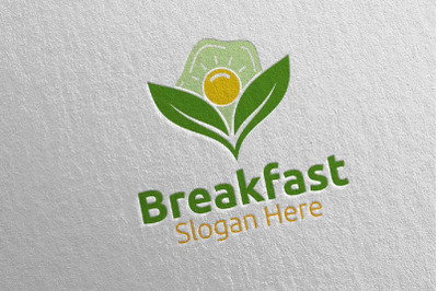 Fast Food Breakfast Delivery Logo 18