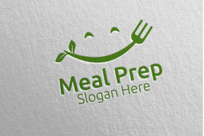 Meal Prep Healthy Food Logo 5