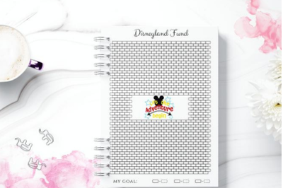 Disney Savings Tracker, Disney Fund Tracker, Disney Savings