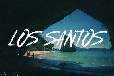 Los Santos - Typeface