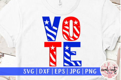 Vote - US Election SVG EPS DXF PNG