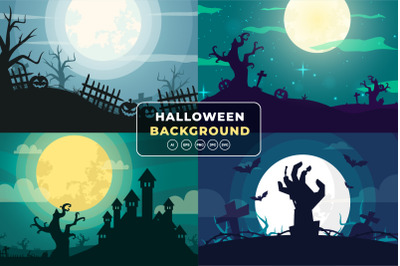 Halloween Background Bundle