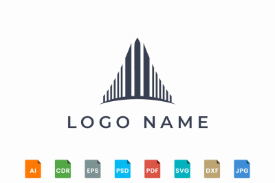 Abstract building logo design