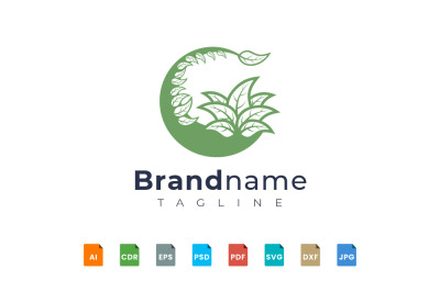 plant logo design