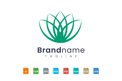 flower logo design