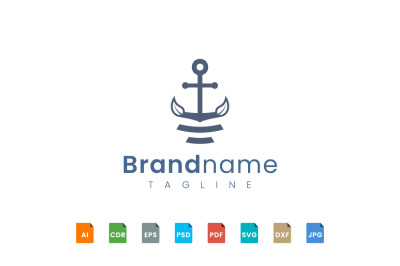 anchor logo template