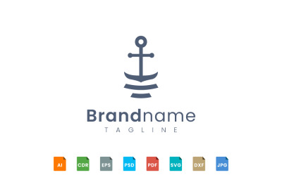 anchor logo template