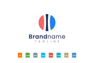 simple and modern logo template