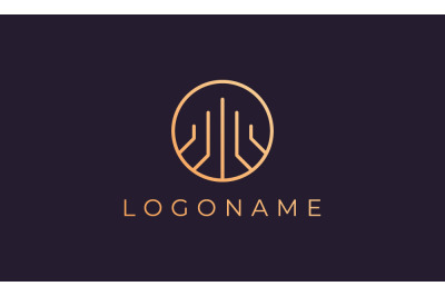 luxurious Property logo template