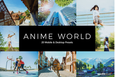 20  Anime World LR Presets