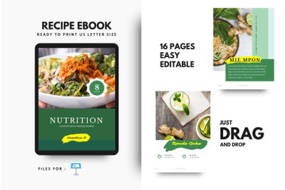 Nutrition for your life keynote presentation template