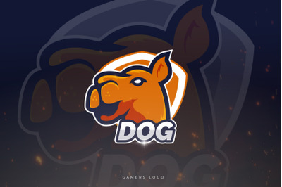 Dog Mascot And Esport Logo