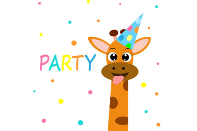 Cute Giraffe Party.