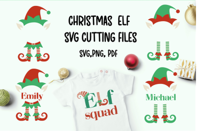 Christmas elf svg cutting files