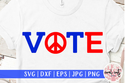 Vote - US Election SVG EPS DXF PNG