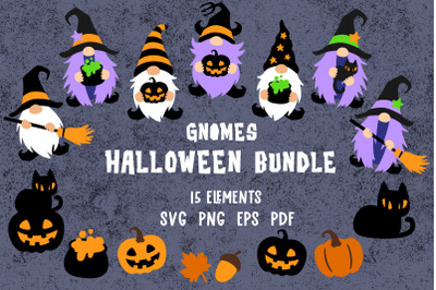 Halloween svg bundle Halloween gnomes svg Witch svg Fall svg files