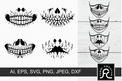 Halloween Masks SVG
