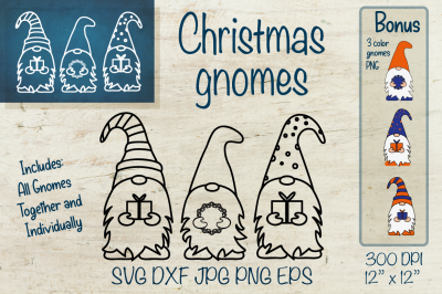 Christmas Gnome SVG. Gnome SVG. Gnome bundle svg.