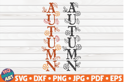 Autumn Porch Sign SVG