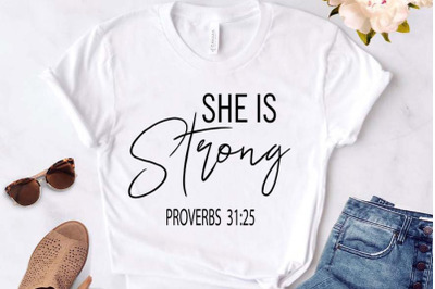 She is Strong SVG&2C; She is Strong Cricut &2C;She is Strong Cut Files&2C; She