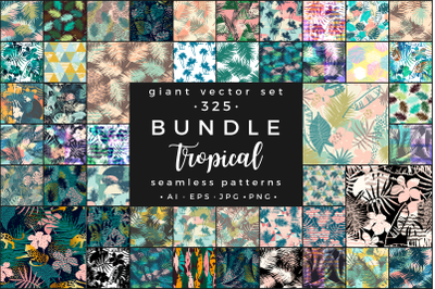 Tropical BUNDLE. 325 vector patterns