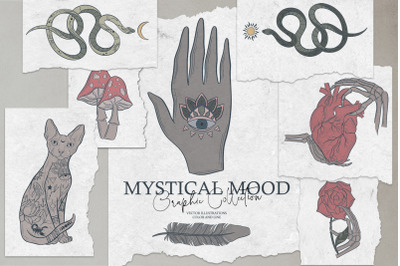 Mystical Mood. Graphic Collection