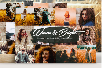 Warm and Bright Lightroom Presets