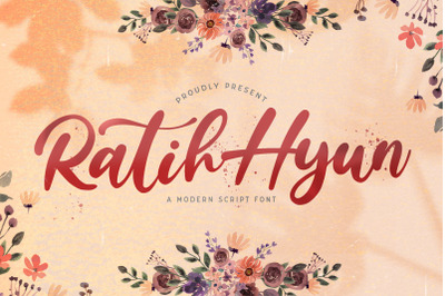 Ratih Hyun - Lovely Calligraphy Font