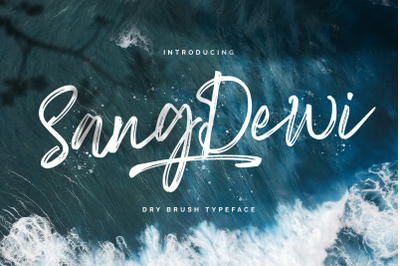 Sang Dewi - Handbrush Script Font