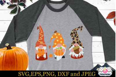 Fall Gnomes SVG, Thanksgiving Gnomes SVG, Gnome SVG, Pumpkin SVG