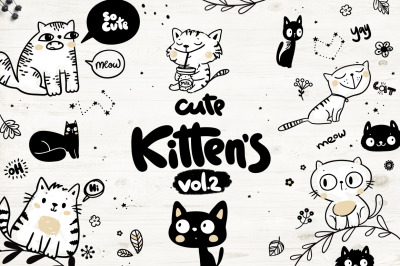 Cute Kittens illustration